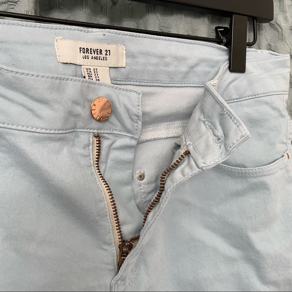 🌈5/$25! Forever 21 light blue pants - Picture 5 of 5